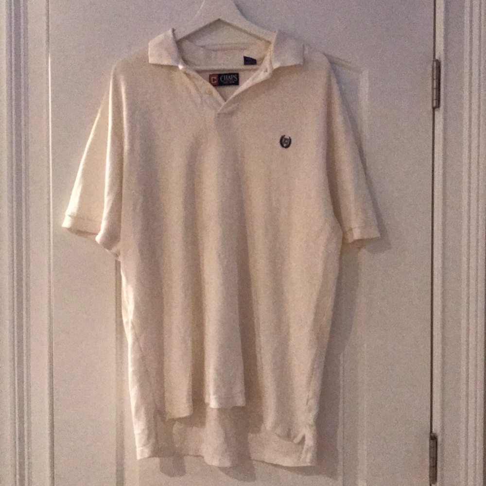 Chaps White Polo